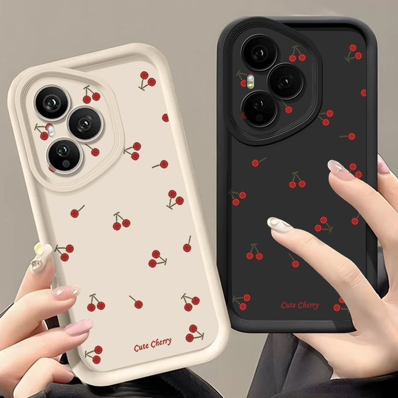 Honor Tablet Accessories - Mini Red Cherry Printed Soft TPU