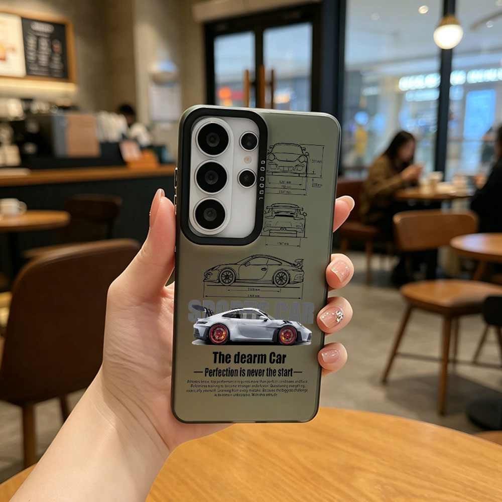 Tablet And Accessories Case - Sports Car Pattern Design IMD Phone