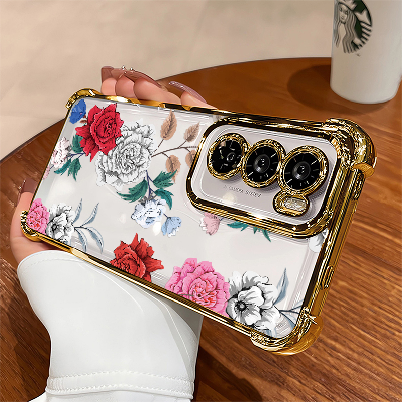 Honor Tablet Accessories - Magic 8 Lite Flower Pattern Phone