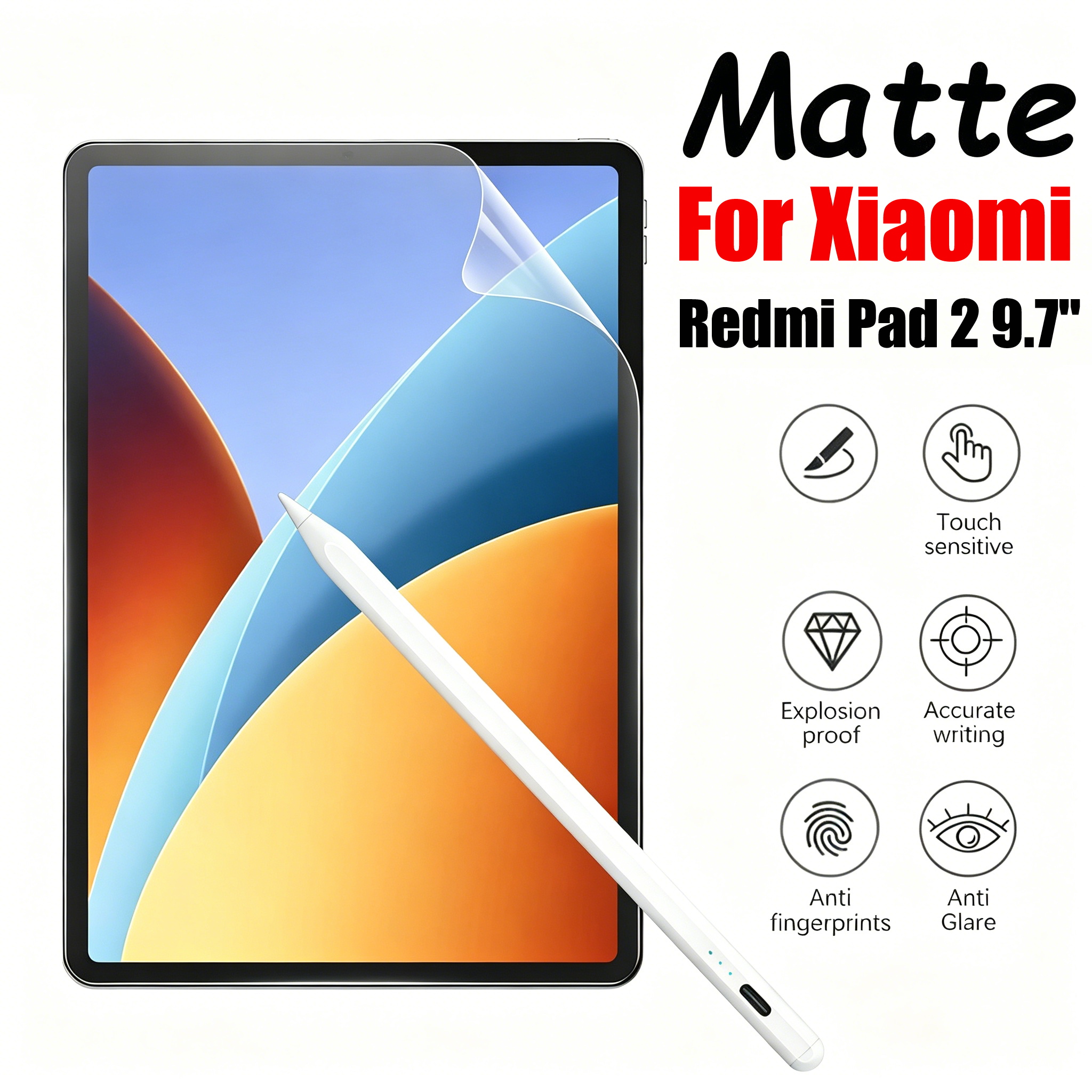 Xiaomi Tablet Accessories - Paper Like Film for Xiaomi Redmi