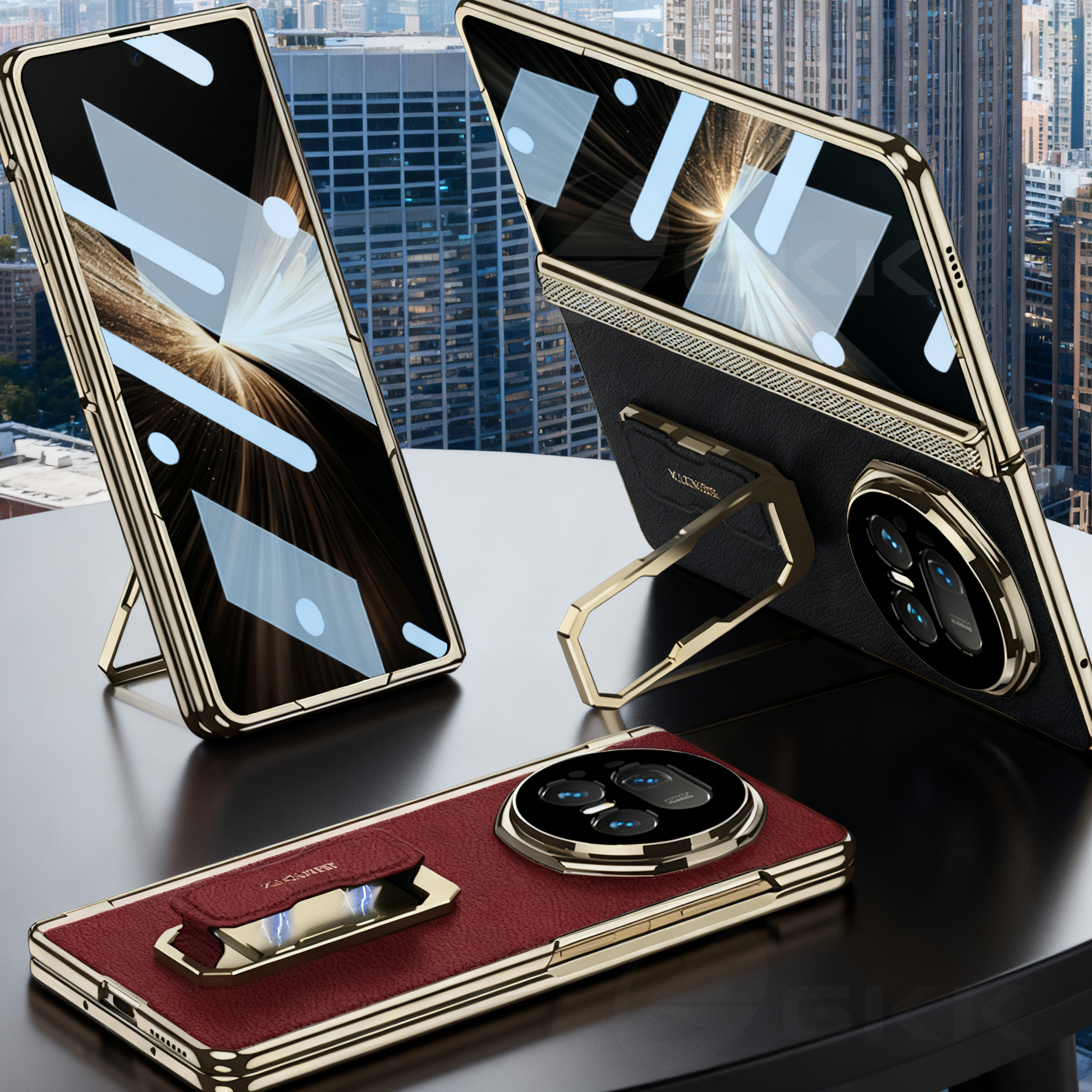Windows Tablet Accessories - GKK Magnetic Hinge Plating Case For