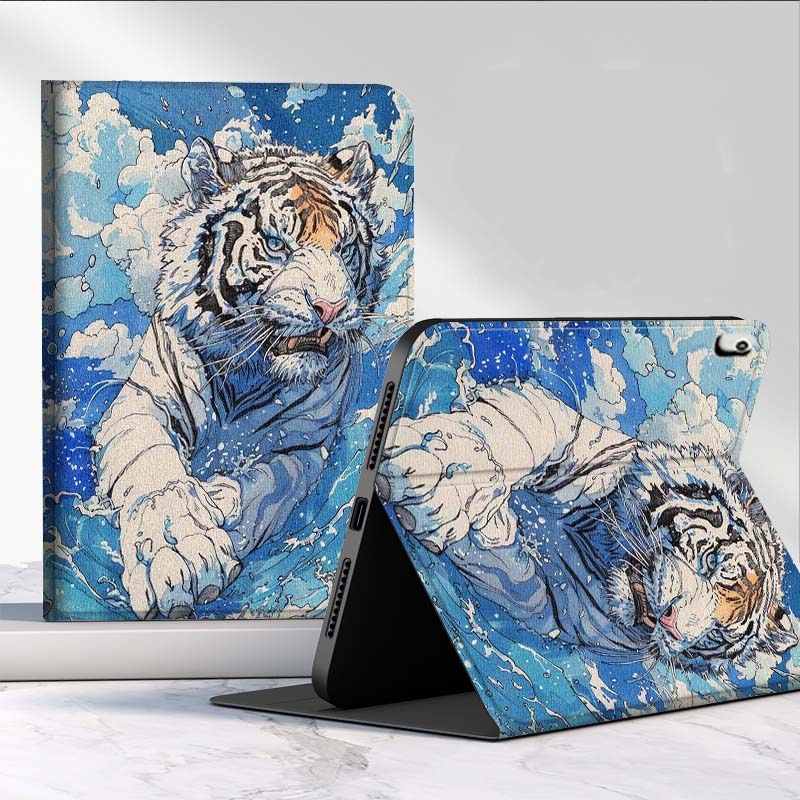 Getac Tablet Accessories - Tiger flowers For Samsung Galaxy Tab