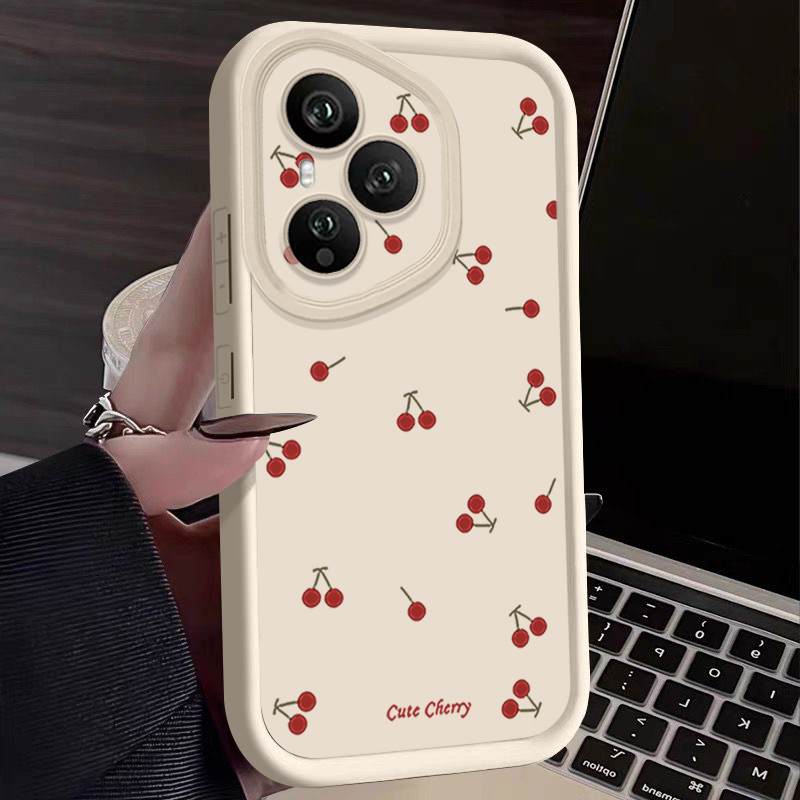 Mini Red Cherry Printed Soft T - Honor Tablet Accessories incelemesi ve fiyatı