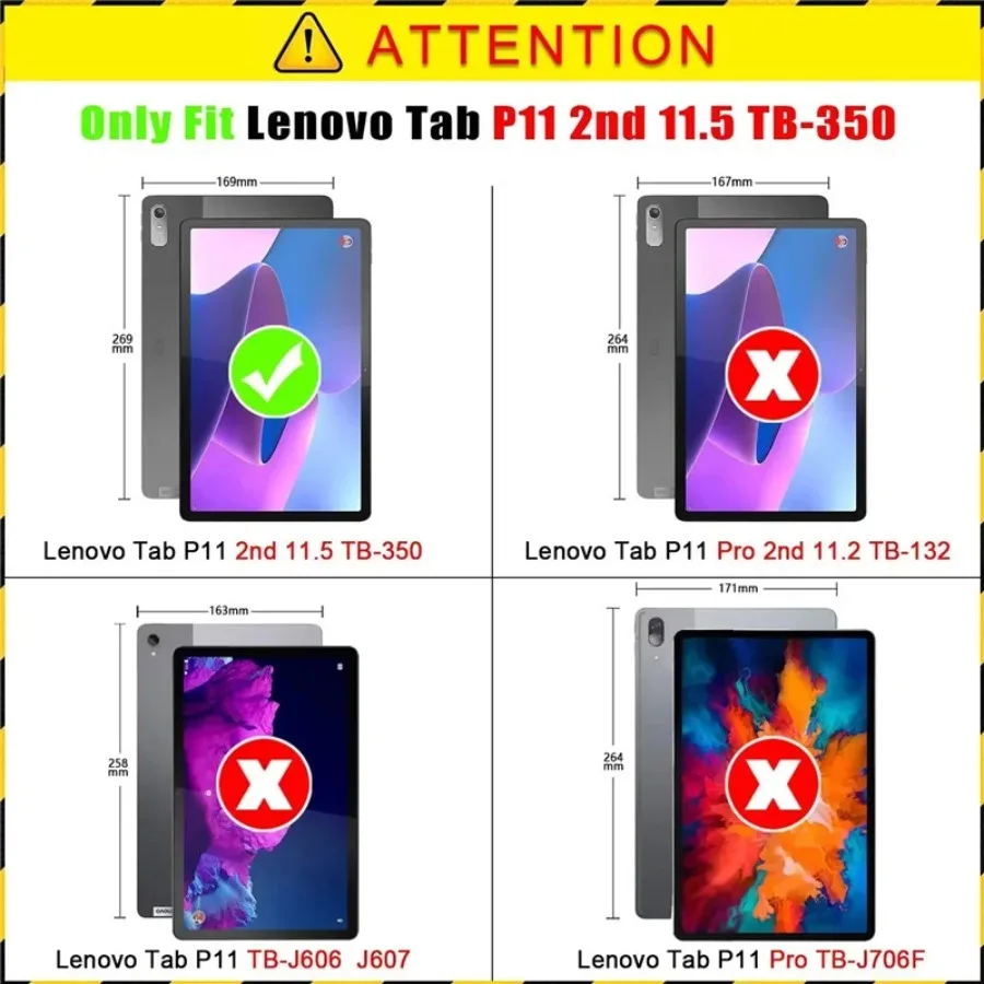 Coque For Lenovo Tab P11 2nd G - Lenovo Tablet Plus Accessories incelemesi ve fiyatı