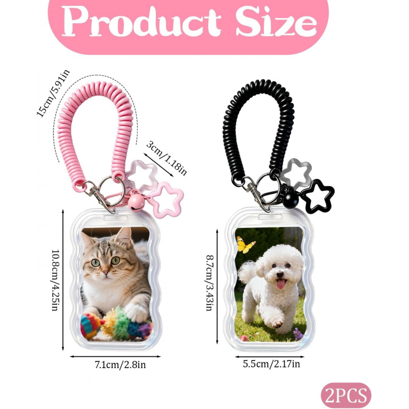 2 Pack Cute Photocard Holder K - Tablet Cute Accessories incelemesi ve fiyatı
