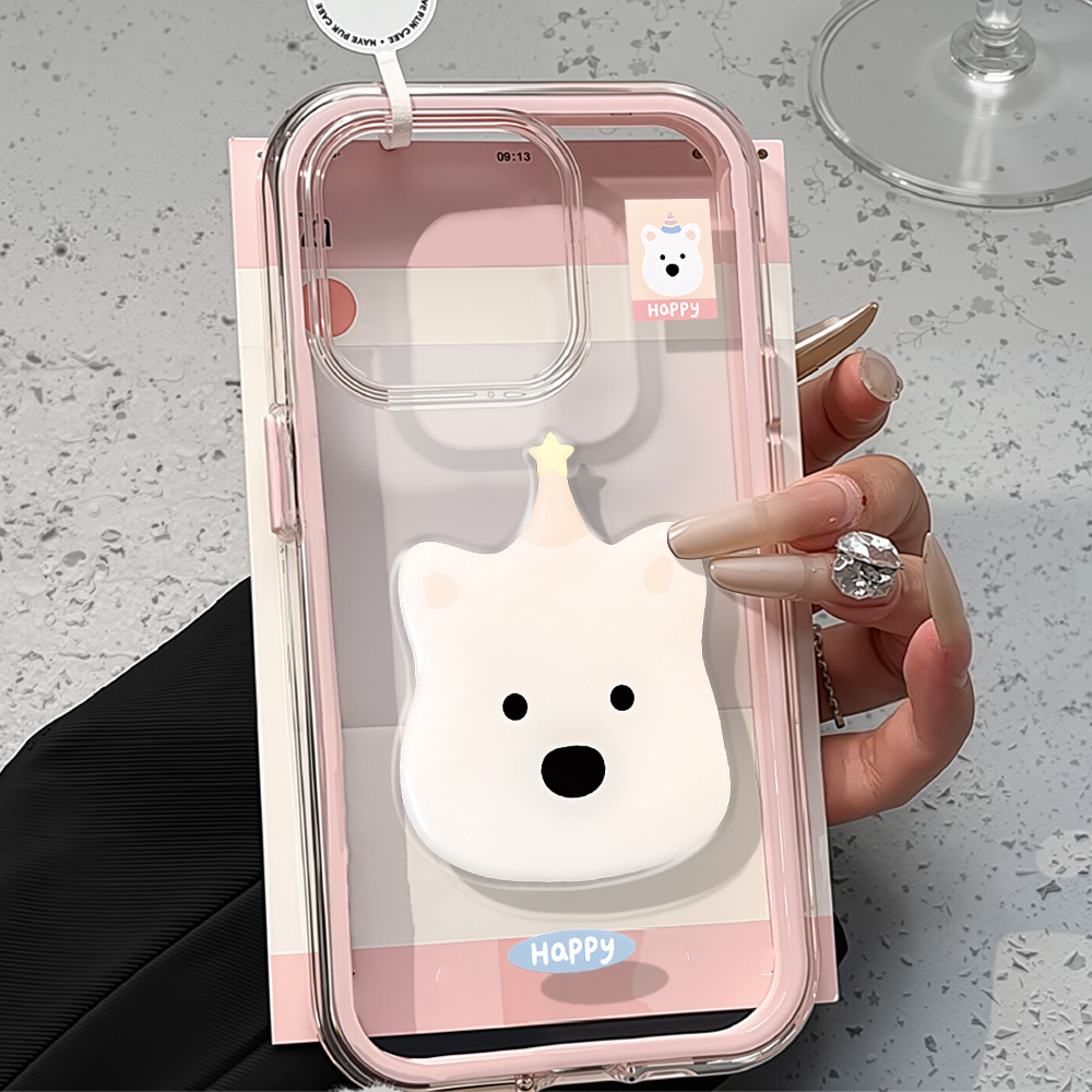 Clear Cute Cat Case For iPhone - Tablet And Accessories Case incelemesi ve fiyatı