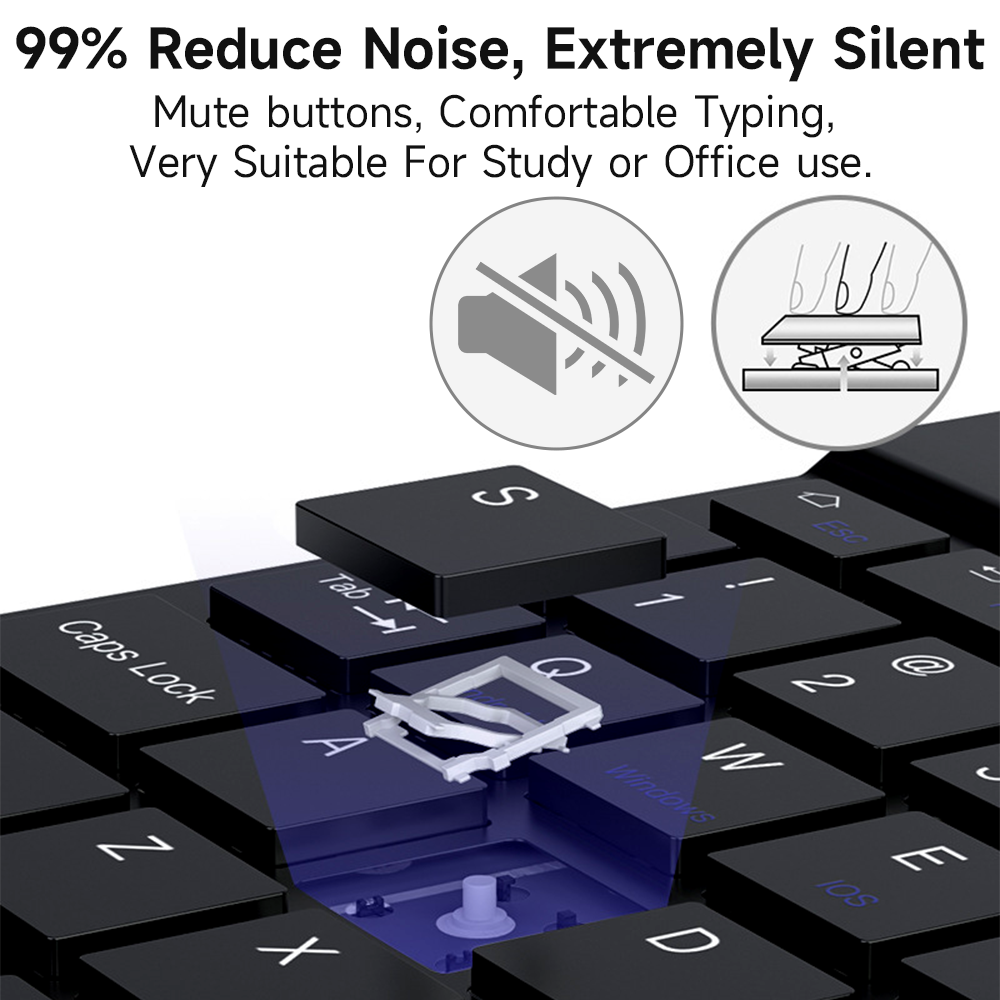 Bluetooth Keyboard for IOS And - Tablet Accessories For Samsung incelemesi ve fiyatı