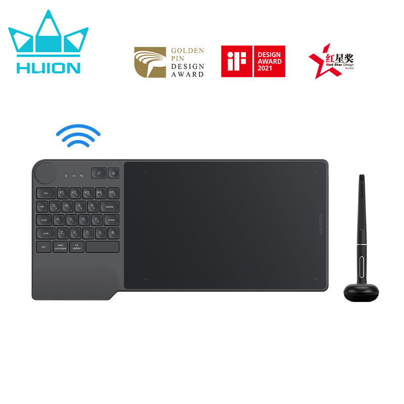 Huion KD200 Inspiroy Keydial W - Huion Tablet Accessories incelemesi ve fiyatı