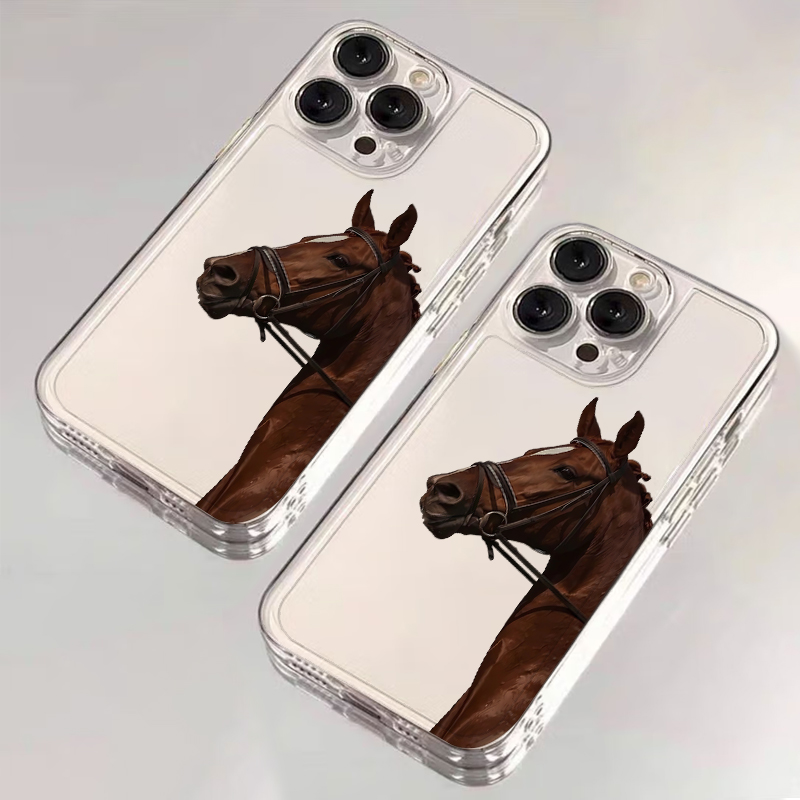 Animal Horse Soft Phone Cover  - Tablet And Accessories Case incelemesi ve fiyatı
