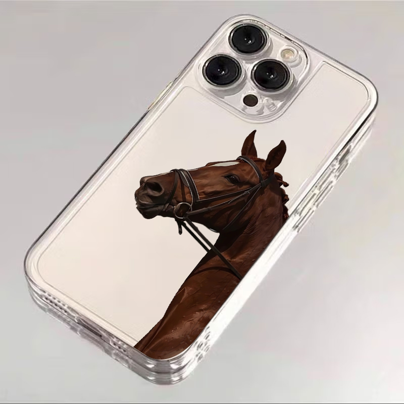 Animal Horse Soft Phone Cover  - Tablet And Accessories Case incelemesi ve fiyatı