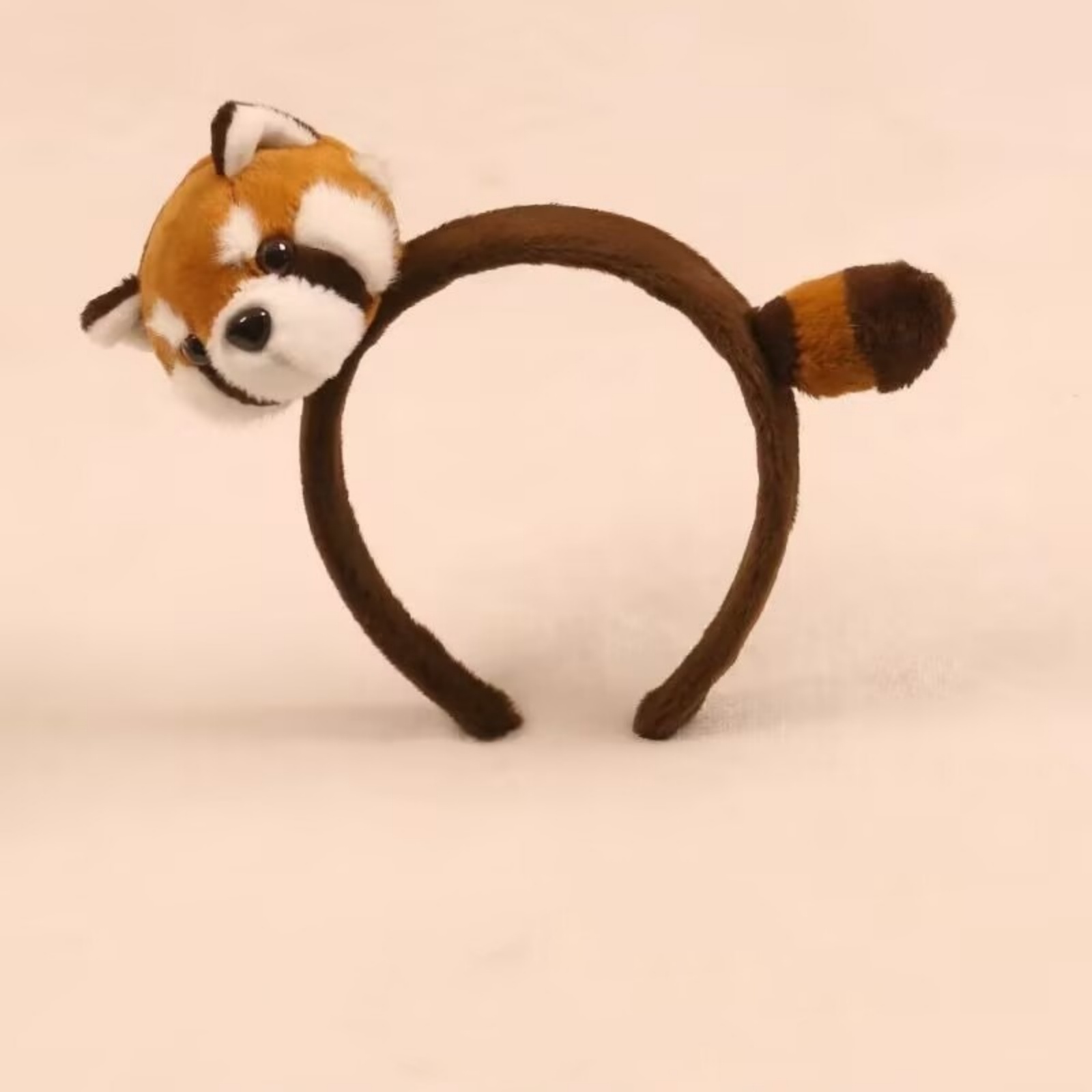1 PC Cute Raccoon Plush Headba - Tablet Cute Accessories incelemesi ve fiyatı