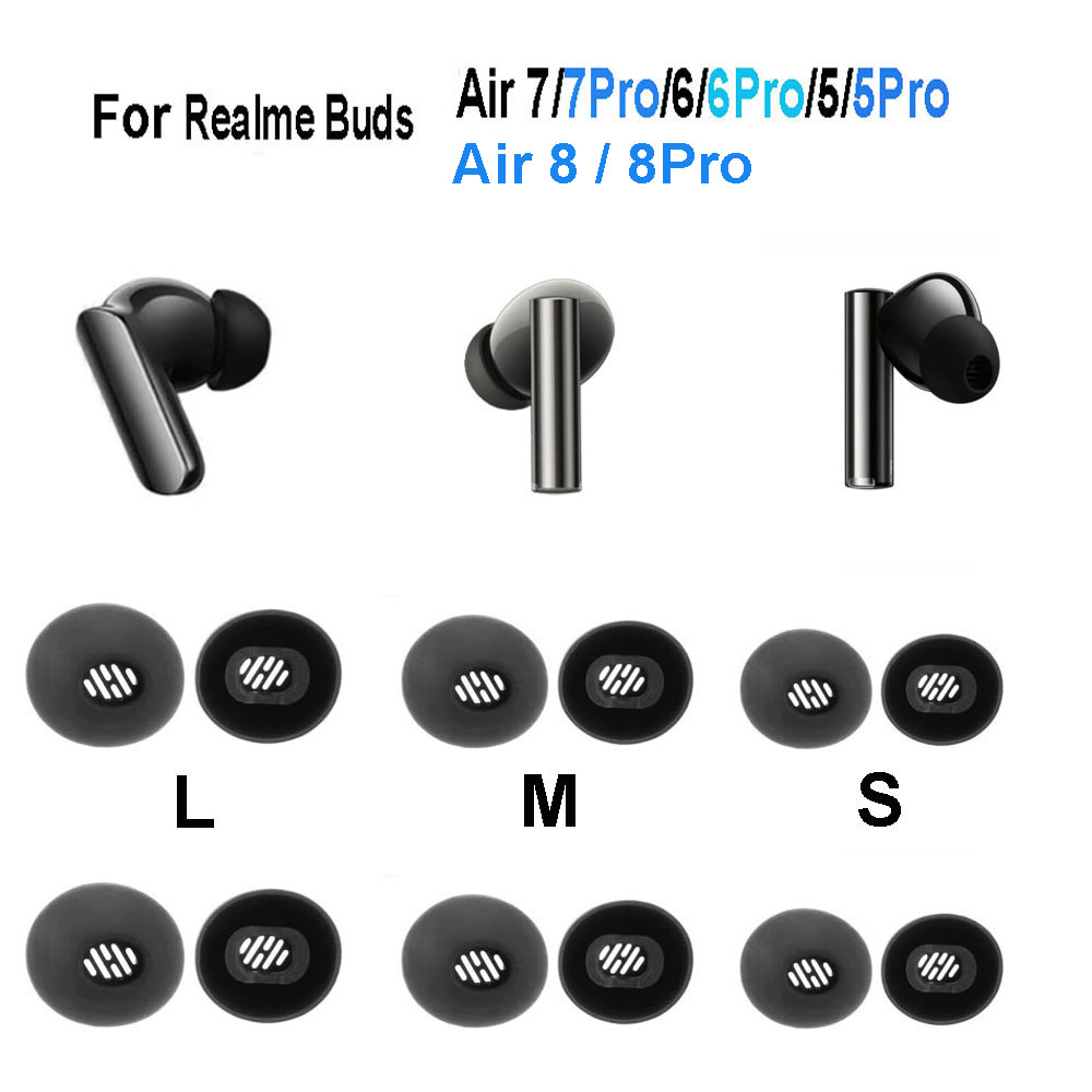 4PCS Silicone Ear Tips for Rea - Realme Tablet Accessories incelemesi ve fiyatı