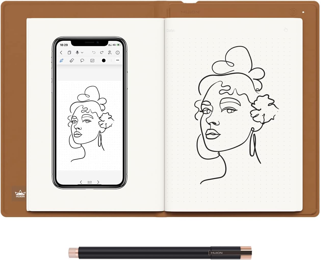 huion note 2 em 1 Digital Note - Huion Tablet Accessories incelemesi ve fiyatı