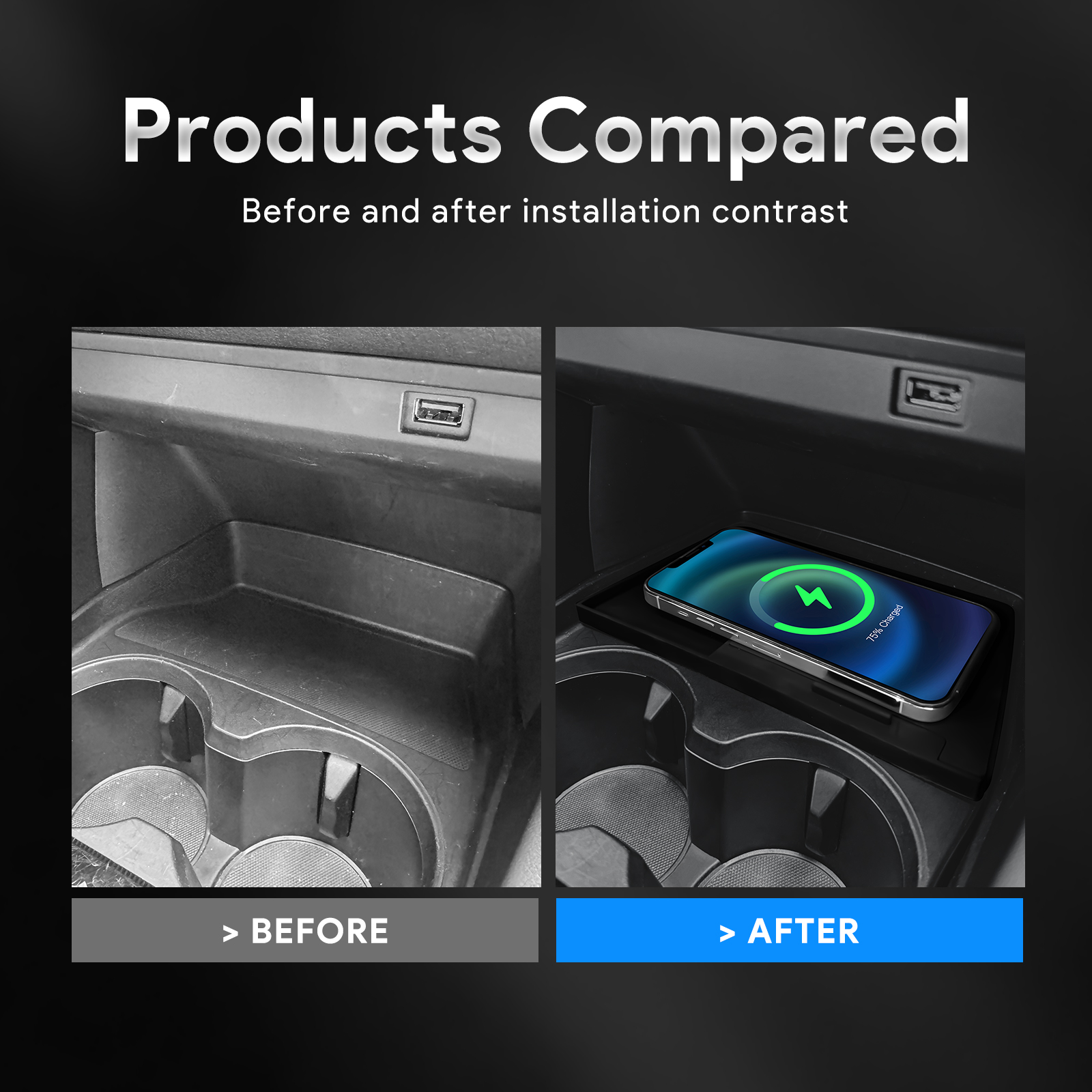 For Mazda 3 Axela 2019-2025 Ca - Wireless Charging Pad incelemesi ve fiyatı