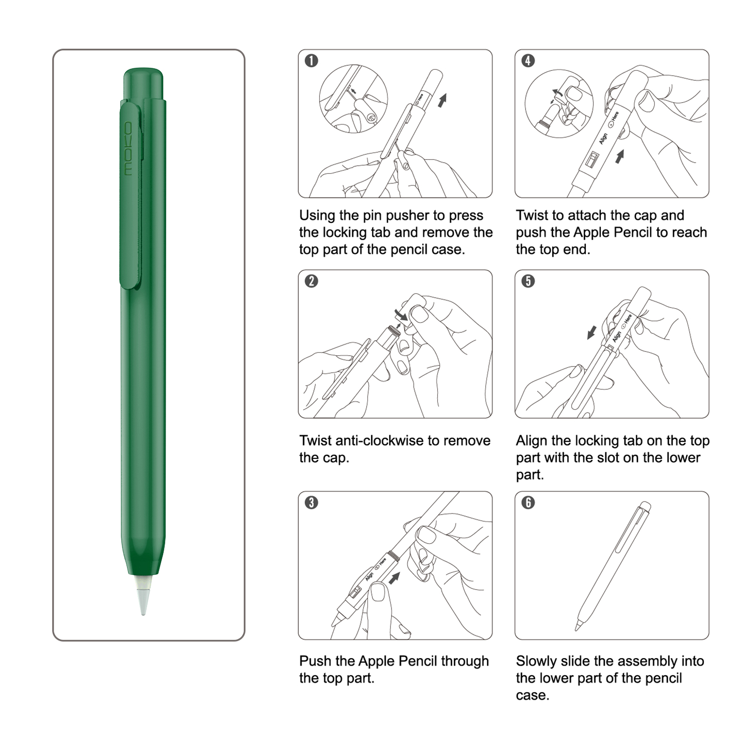 Holder Case for Apple Pencil 1 - Iphone Tablet Accessories incelemesi ve fiyatı