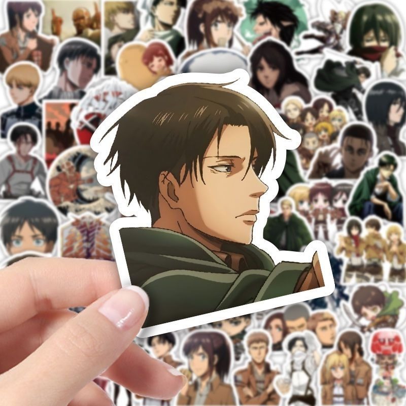 60Pcs Attack on Titan Anime St - Tablet Cute Accessories incelemesi ve fiyatı