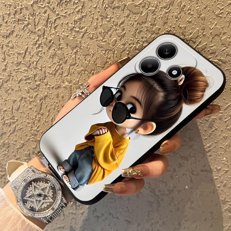 Cartoon Girl Pattern Funda Pho - Tablet And Accessories Case incelemesi ve fiyatı