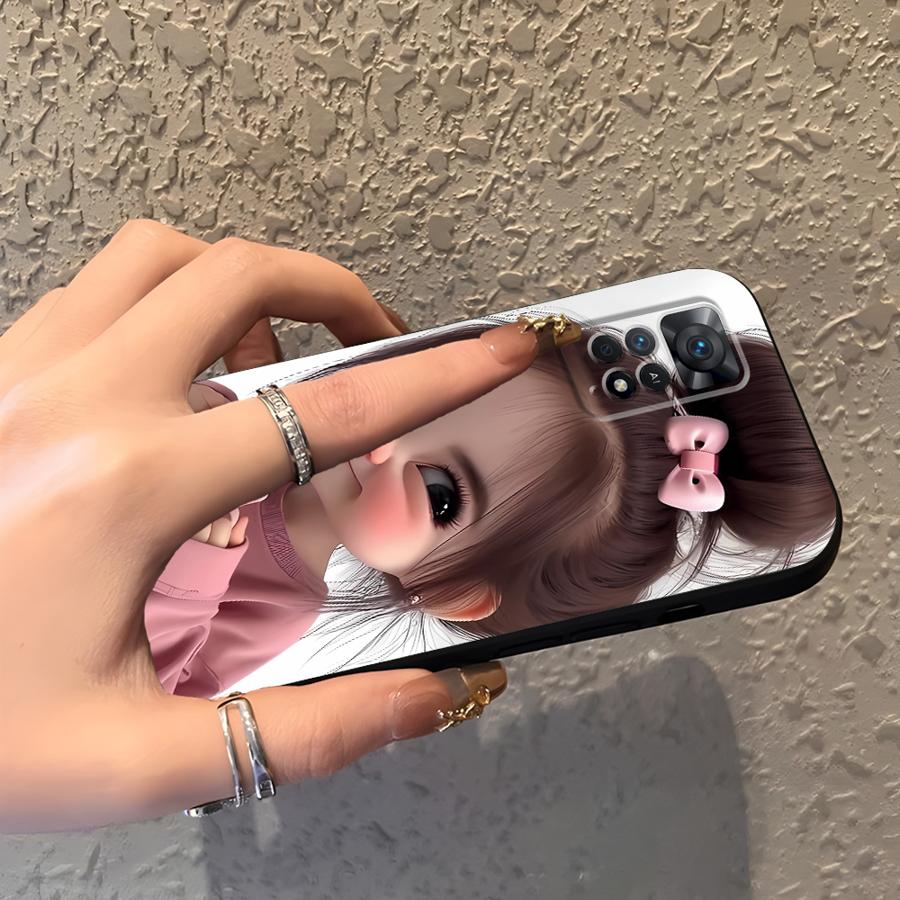 Cartoon Girl Pattern Funda Pho - Tablet And Accessories Case incelemesi ve fiyatı