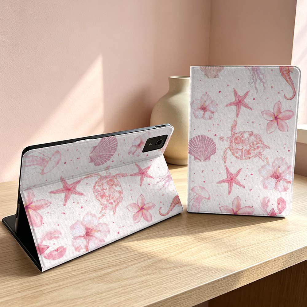 Pink starfish turtle pattern S - Lenovo Tablet Plus Accessories incelemesi ve fiyatı