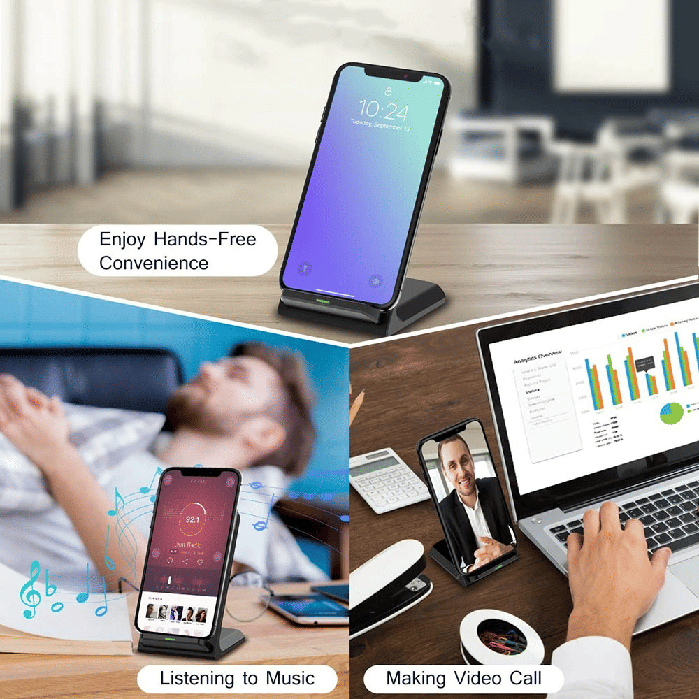 Qi Wireless Fast Charger Charg - Wireless Charging Pad incelemesi ve fiyatı