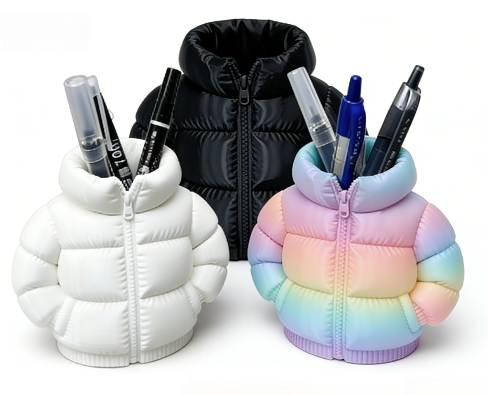 Creative 3D Printed Down Jacke - Tablet Reading Accessories incelemesi ve fiyatı