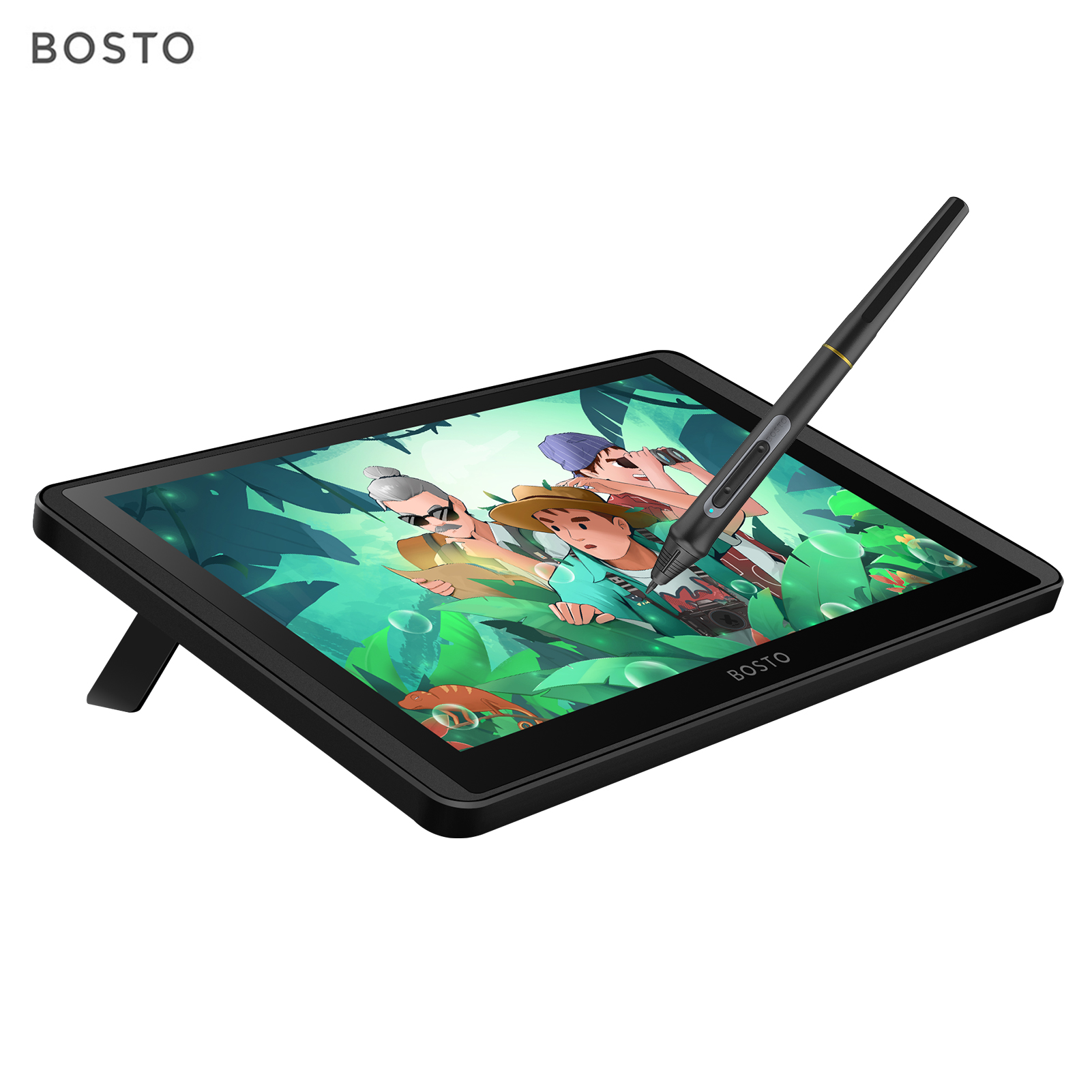 BOSTO 12HD-A H-IPS LCD Graphic - Huion Tablet Accessories incelemesi ve fiyatı