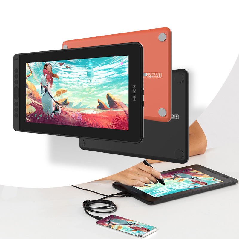 HUION Kamvas 12 Graphic Tablet - Huion Tablet Accessories incelemesi ve fiyatı