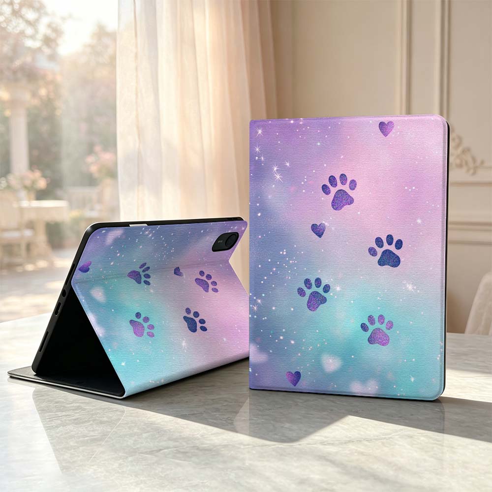 Cartoon Glitter Paw Prints Sof - Lenovo Tablet Plus Accessories incelemesi ve fiyatı