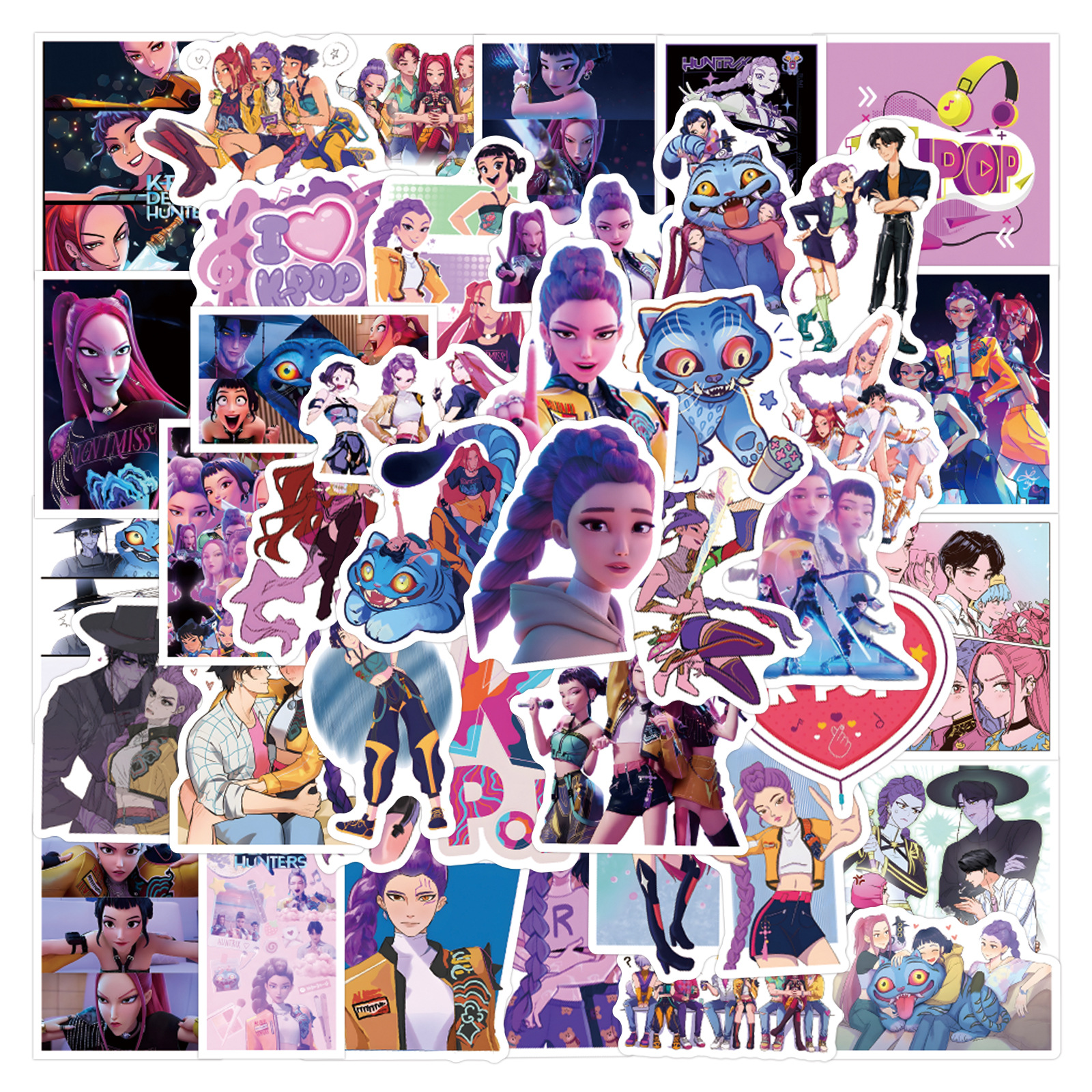 100 cartoon anime stickers are - Tablet Cute Accessories incelemesi ve fiyatı