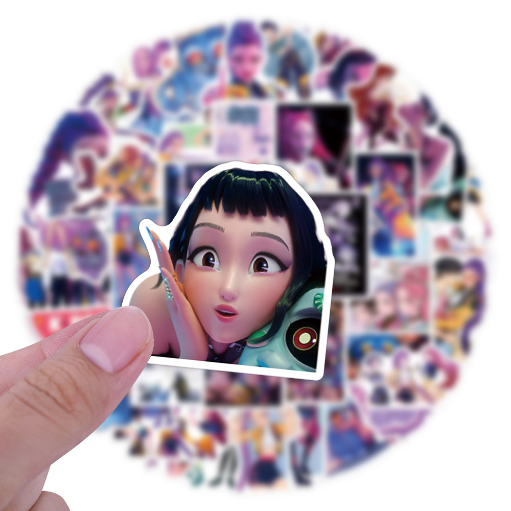 100 cartoon anime stickers are - Tablet Cute Accessories incelemesi ve fiyatı