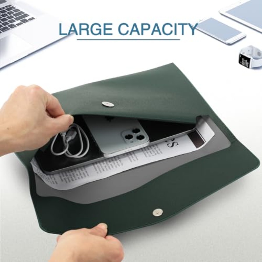 File Folder, PU Leather A4 Doc - Tablet Sleeves & Cases Ipad Accessories incelemesi ve fiyatı