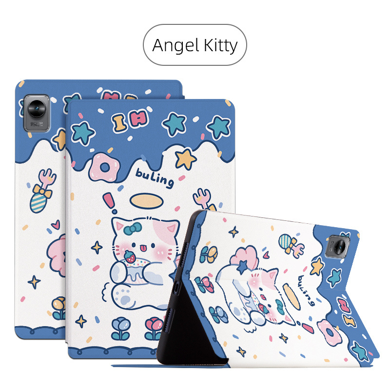 Cartootn PU Leather Tablet Cas - Realme Tablet Accessories incelemesi ve fiyatı