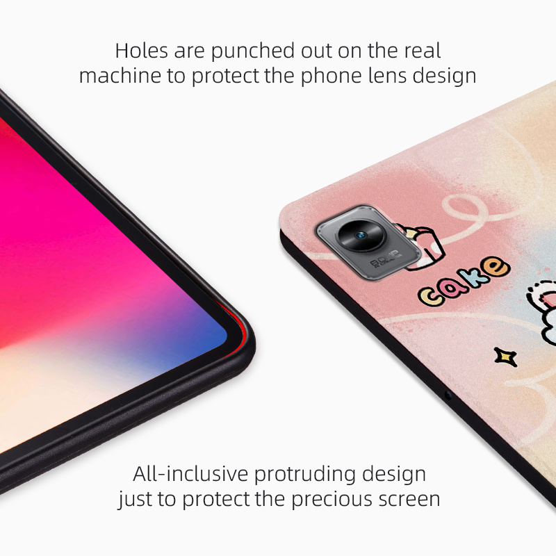 Cartootn PU Leather Tablet Cas - Realme Tablet Accessories incelemesi ve fiyatı