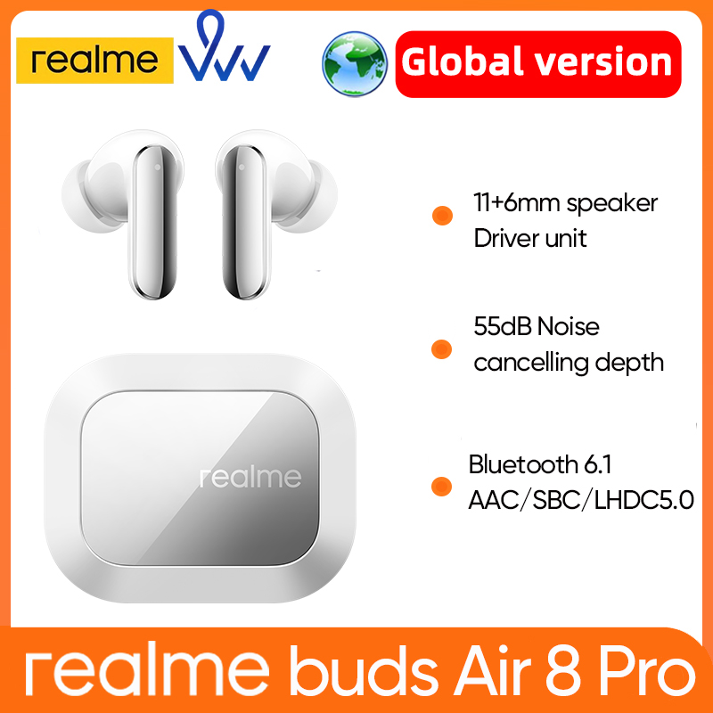 Global Version realme Buds Air - Realme Tablet Accessories incelemesi ve fiyatı