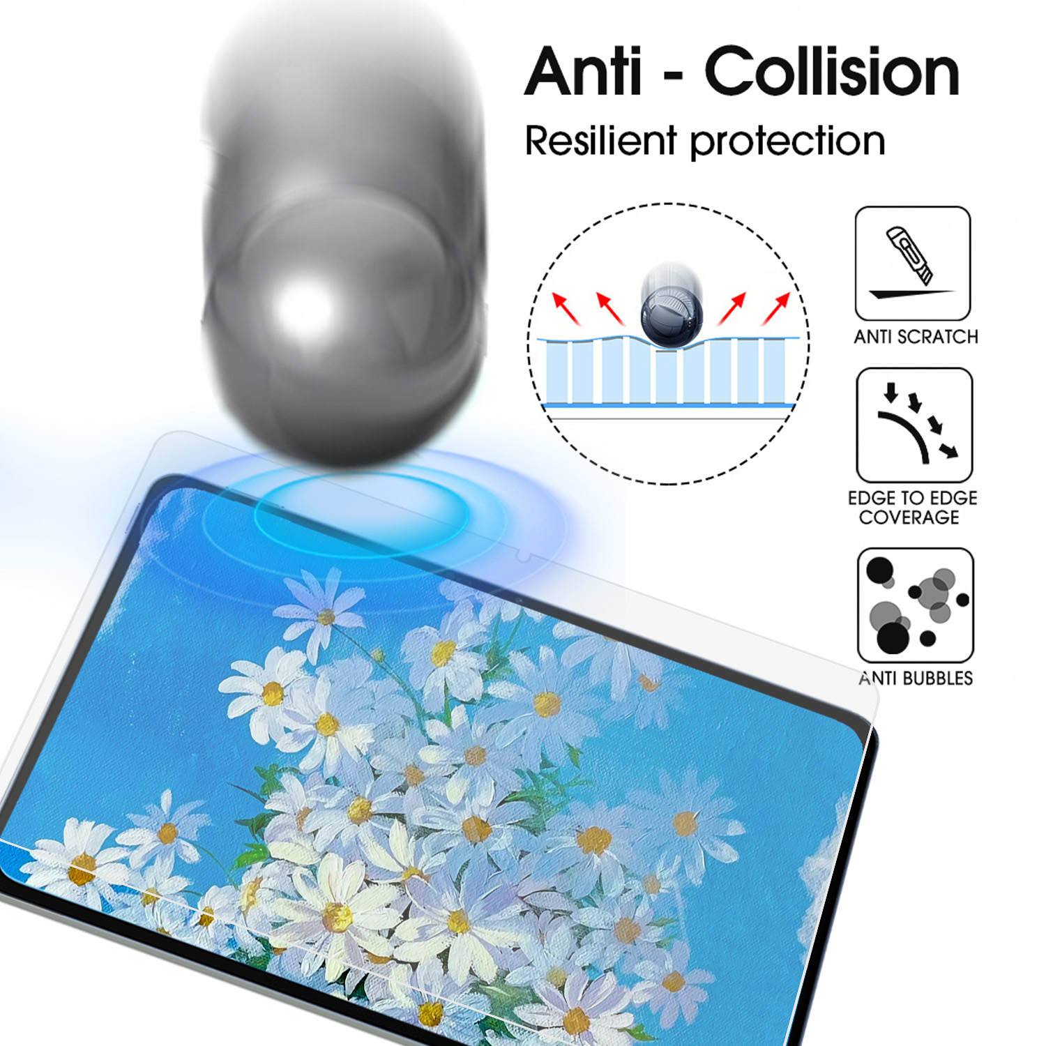 1-3PCS Paper Feel Screen Prote - Mi Tablet Accessories incelemesi ve fiyatı